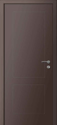 Межкомнатная дверь Ф2К multicolor (RAL 8017 Коричневый)