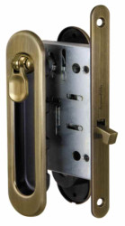 Комплект для раздвижной двери SH011-BK AB-7 (Бронза)