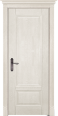 Дверь из массива дуба Аристократ 4 ПГ (Слоновая кость) Мини фото #0