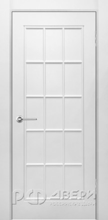 Межкомнатная дверь Британия 1 ПГ (Эмаль белая)