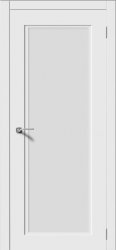 Межкомнатная дверь Квадро-6 ПО (Эмаль белая)
