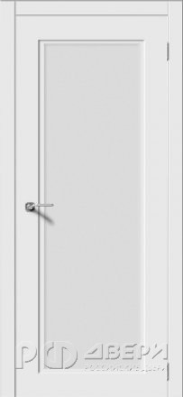 Межкомнатная дверь Квадро-6 ПО (Эмаль белая)