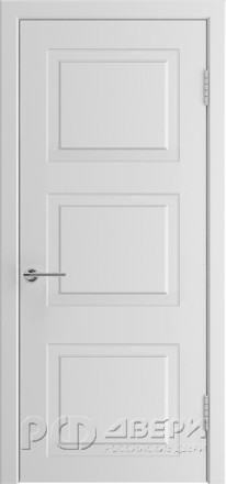 Межкомнатная дверь Арт 3 ПГ (Эмаль белая)