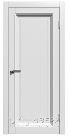 Межкомнатная дверь Стелла 1 ПГ (Эмаль белая)
