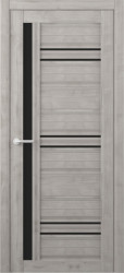 Межкомнатная дверь Невада ПО (Soft touch Графит/Черное)