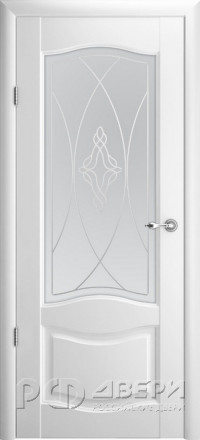 Межкомнатная дверь Лувр 1 ПО (Белый/Галерея)