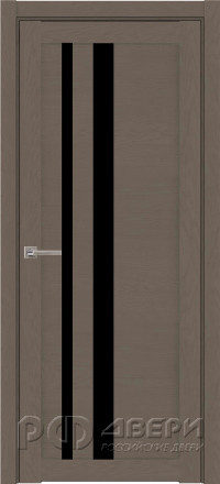 Межкомнатная дверь Light Soft touch 30008 ПО (Софт Тортора/Черный лакобель)