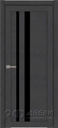 Межкомнатная дверь Light Soft touch 30008 ПО (Софт Антрацит/Черный лакобель)