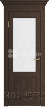 Межкомнатная дверь Versales 40004 ПО (Дуб Французский/Свелое Сатинато)