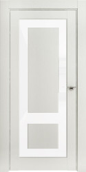 Межкомнатная дверь Neo 00003 ПО (Серена белый/Белое стекло)