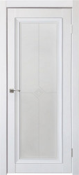 Межкомнатная дверь Decanto 2 ПО (Barhat White/Свелое Сатинато)