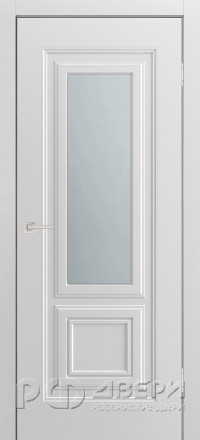 Межкомнатная дверь Титул 2 ПО (Белая)