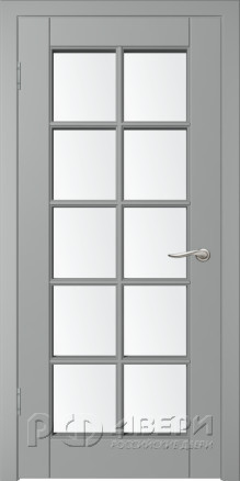 Межкомнатная дверь Скай-1 ПО (Серая эмаль)