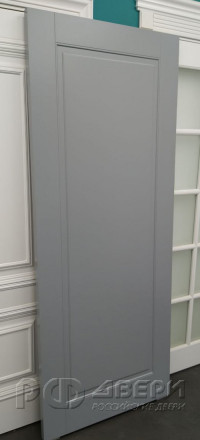 Межкомнатная дверь Скай-1 ПГ (Серая эмаль)