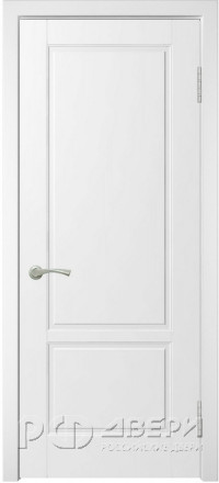 Межкомнатная дверь Скай-2 ПГ (Белая эмаль)