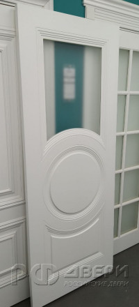 Межкомнатная дверь Уно-5 ПО (Белая эмаль)