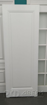 Межкомнатная дверь Уно-1 ПГ (Белая эмаль)