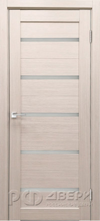 Межкомнатная дверь Х-3 ПО (Кремовая лиственница/Сатинато)