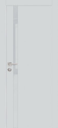 Межкомнатная дверь PX-8 AL молдинг кромка с 4-х ст. (Агат/Лунный лакобель)