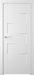 Межкомнатная дверь Сплит ПГ (Белая Эмаль)