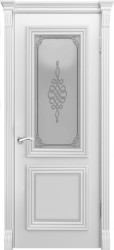 Межкомнатная дверь Торес ПО (Белая эмаль)