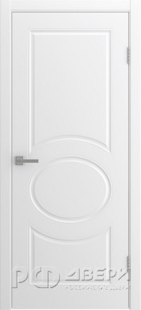 Межкомнатная дверь Olivia ПГ (Белая эмаль)