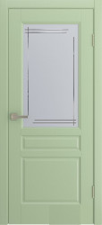 Межкомнатная дверь Belli ПО (Фисташка эмаль)