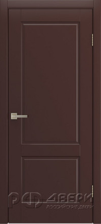 Межкомнатная дверь Tessoro ПГ (Шоколад эмаль)