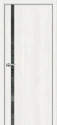 Межкомнатная дверь Порта-1.55 ПО (White Dreamline/Mirox Grey)