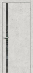 Межкомнатная дверь Порта-1.55 ПО (Look Art/Mirox Grey)