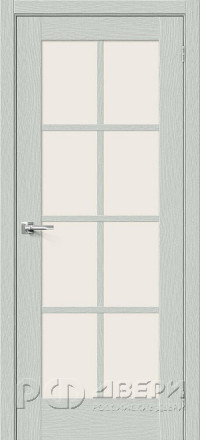 Межкомнатная дверь Прима-11.1 ПО (Grey Wood/Magic Fog)