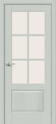 Межкомнатная дверь Прима-13.0.1 ПО (Grey Wood/Magic Fog)
