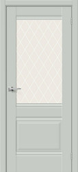Межкомнатная дверь Прима-3 ПГ (Grey Matt)