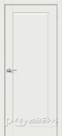 Межкомнатная дверь Прима-10 ПГ (White Matt)
