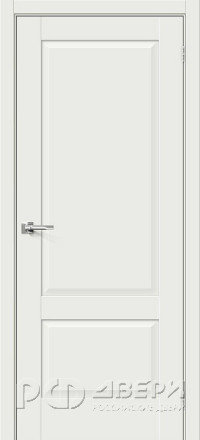 Межкомнатная дверь Прима-12 ПГ (White Matt)