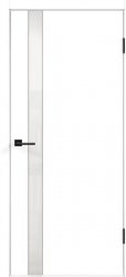 Межкомнатная дверь Smart Z1 ПО (Белый/Лакобель белое)