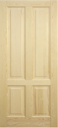 Межкомнатная дверь из массива сосны М-01 ПГ (Без отделки)