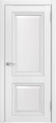 Межкомнатная дверь ЛУ-161 ПГ (Белый эмалит)