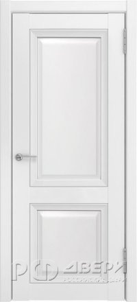 Межкомнатная дверь ЛУ-161 ПГ (Белый эмалит)