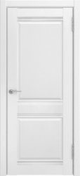 Межкомнатная дверь ЛУ-51 ПГ (Белый эмалит)