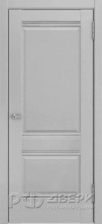 Межкомнатная дверь ЛУ-51 ПГ (Серый эмалит)