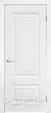 Межкомнатная дверь Мадрид ПГ (Белая Эмаль)