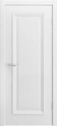 Межкомнатная дверь Скалино-1 ПГ (Белая эмаль)