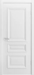 Межкомнатная дверь Скалино-5 ПГ (Белая эмаль)