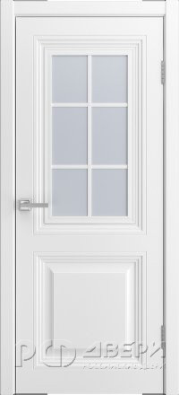 Межкомнатная дверь Olimpiya ПО (Белая эмаль)