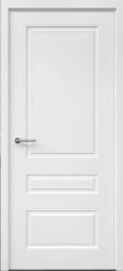 Межкомнатная дверь Классика 3 ПГ (Эмаль Белая)