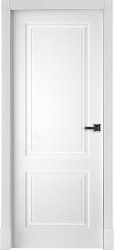Межкомнатная дверь Богемия ПГ (Белая Эмаль)