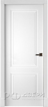 Межкомнатная дверь Богемия ПГ (Белая Эмаль)