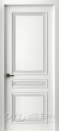 Межкомнатная дверь Бремен 3 ПГ (Белая Эмаль)
