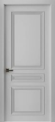 Межкомнатная дверь Бремен 3 ПГ (Галечный серый Эмаль)